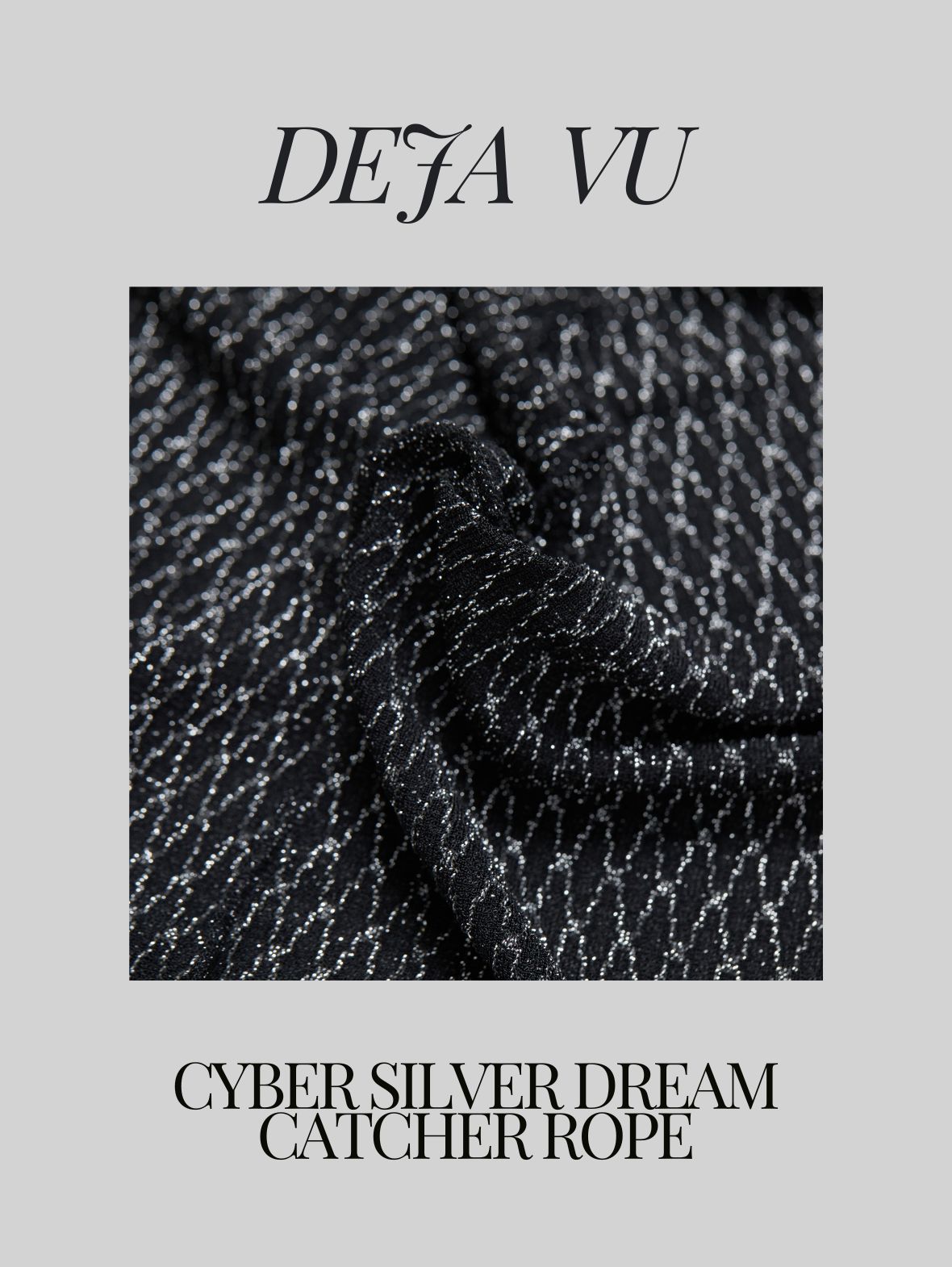 Deja Vu-Cyber Silver Dream Catcher Rope