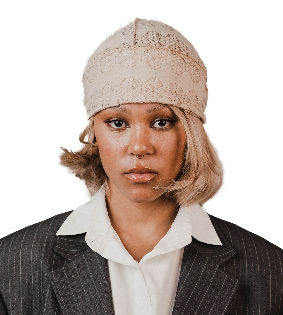 Elegant Savage-Unisex Wool Lace Autumn Special Edition-Cinnamon Latté