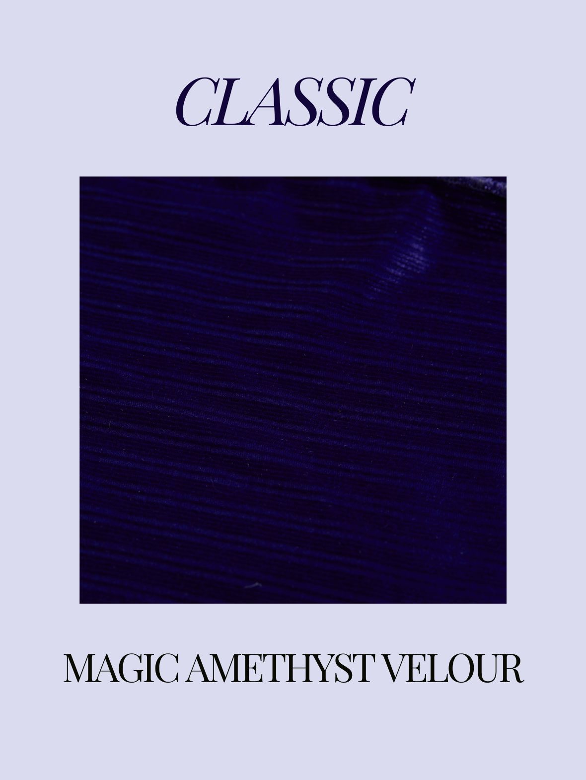 Classic-Magic Amethyst Velour